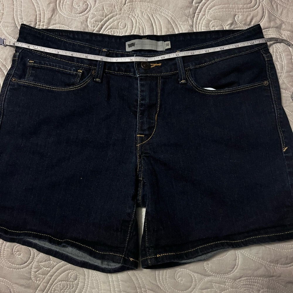 Levi's Blue Jean Shorts Classic Fit